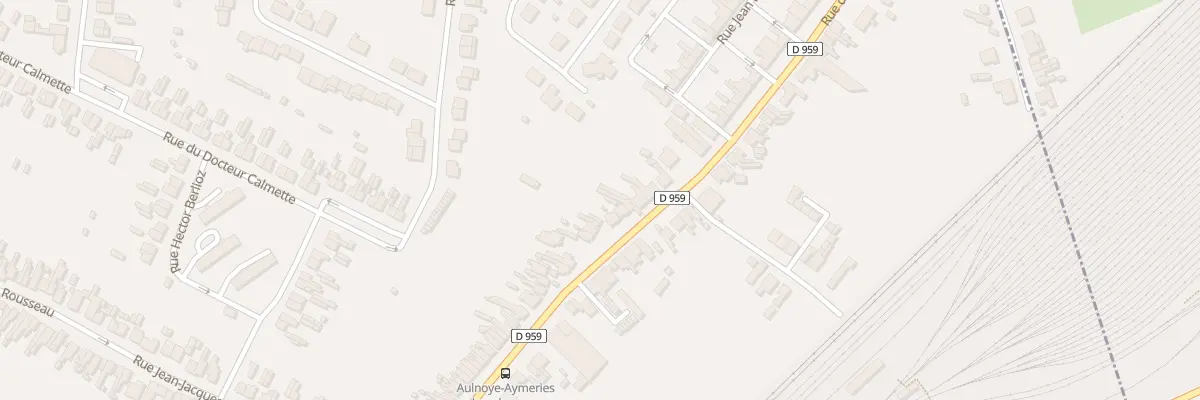 Plan du 103 Rue de Maubeuge à Aulnoye-Aymeries