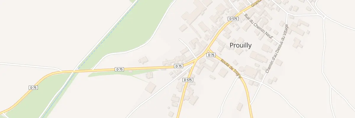 Plan du 6 Rte de Jonchery à Prouilly