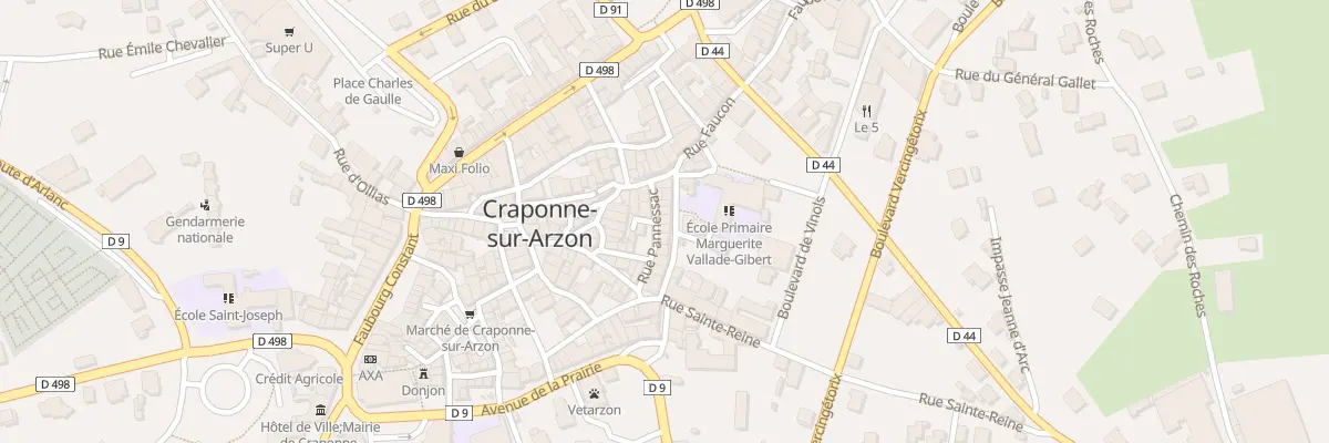 Plan du 11 Rue des Dragons à Craponne-sur-Arzon