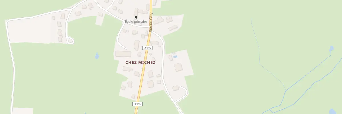 Plan du 1 Le Pre Neuf à Chalmoux