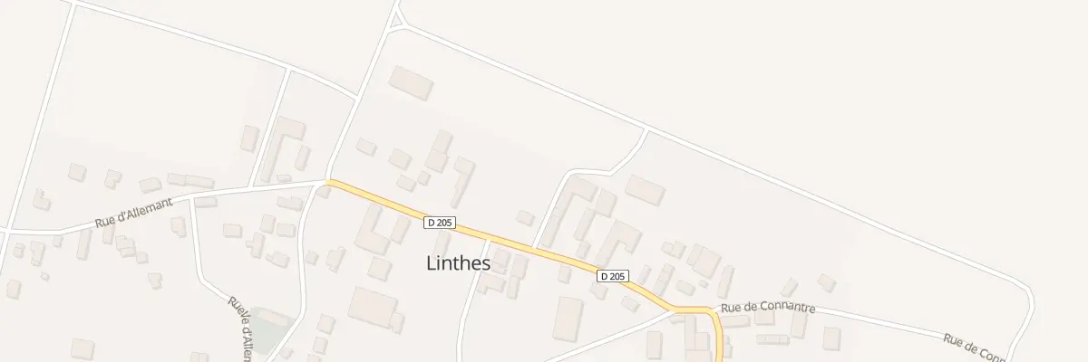 Plan du 179 Rue des Potaits à Linthes