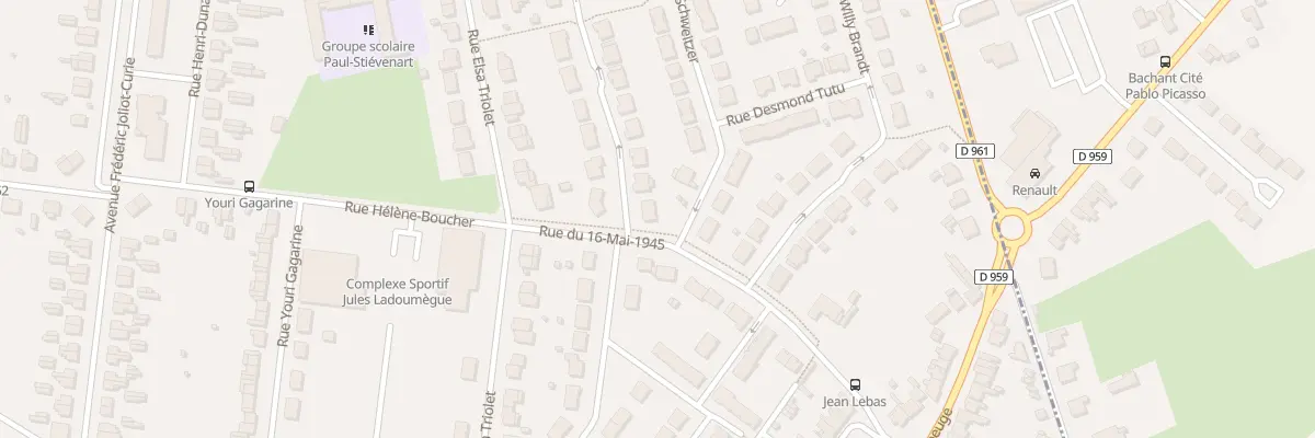Plan du 31 Rue Martin Luther King à Aulnoye-Aymeries