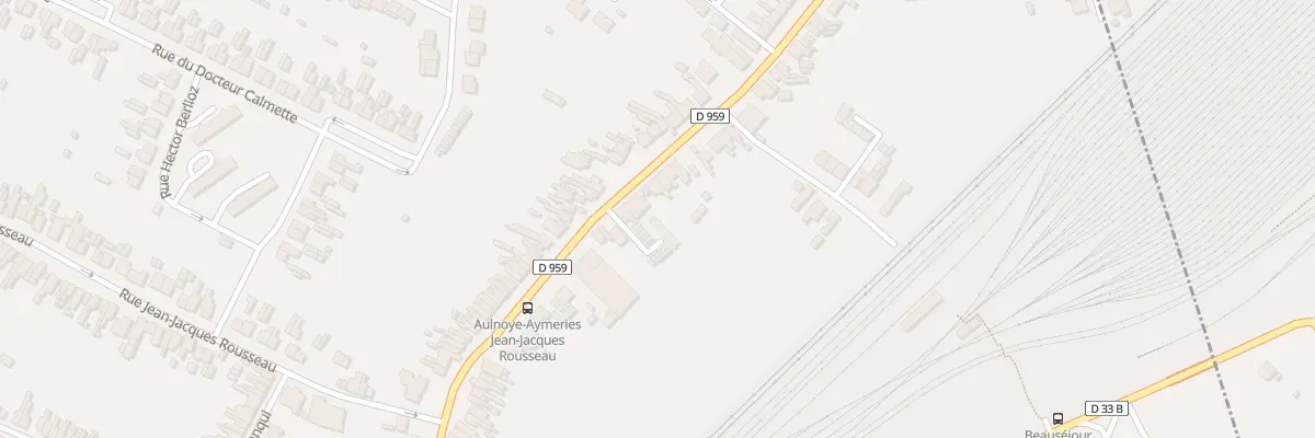 Plan du 98 Rue de Maubeuge à Aulnoye-Aymeries