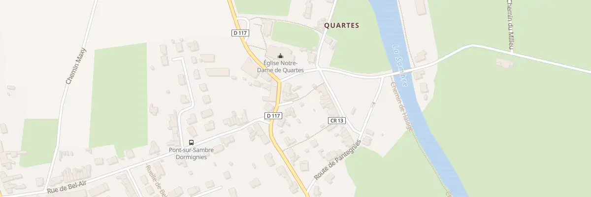 Plan du 170 Rue de Quartes à Pont-sur-Sambre