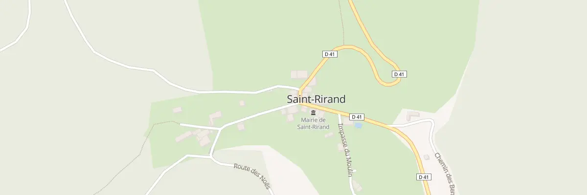 Plan du 76 Rte des Noes à Saint-Rirand