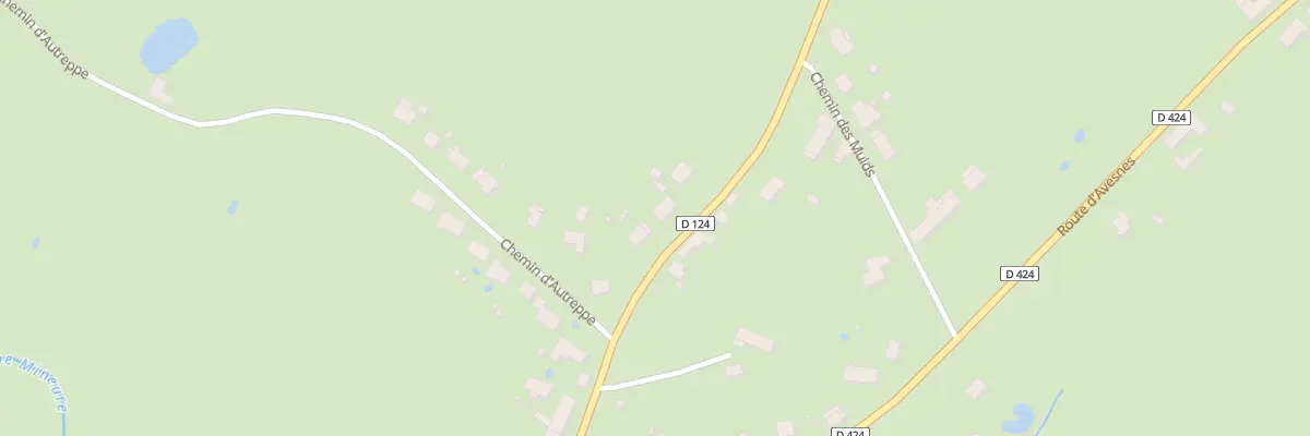 Plan du 85 Rte de Dompierre à Cartignies