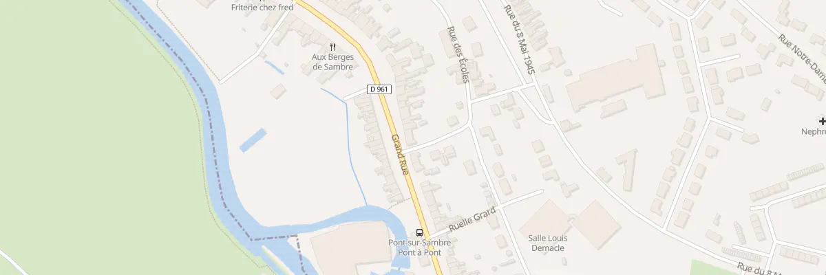 Plan du 70 Grand Rue à Pont-sur-Sambre