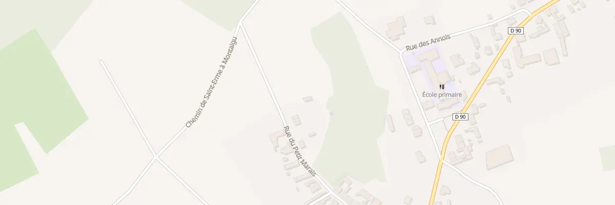 Plan du 20 Rue du Petit Marais à Saint-Erme-Outre-et-Ramecourt