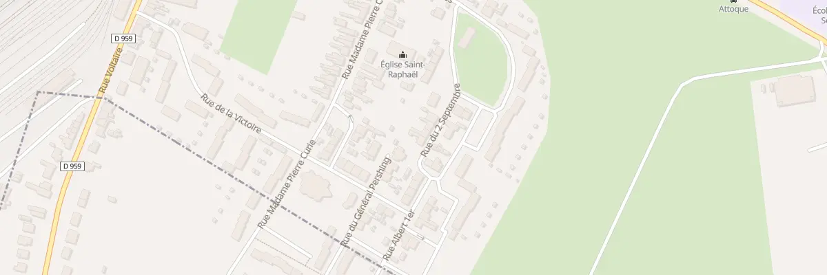 Plan du 20 Rue du 2 Septembre à Aulnoye-Aymeries