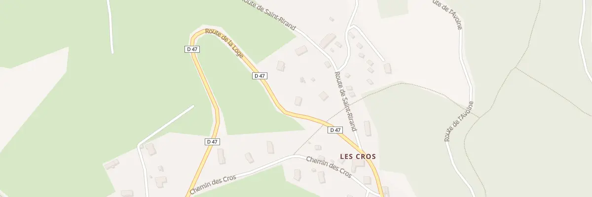 Plan du 5136 Les Cros Nord aux Noës