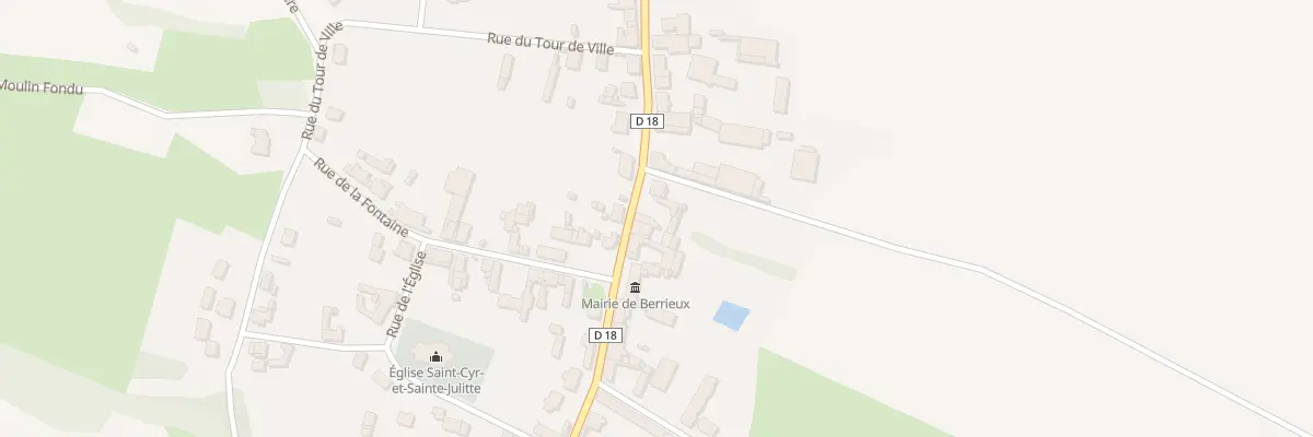 Plan du 24 Rue Principale à Berrieux