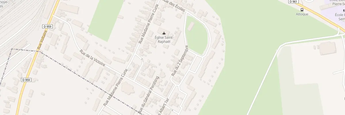 Plan du 14 Rue du 2 Septembre à Aulnoye-Aymeries