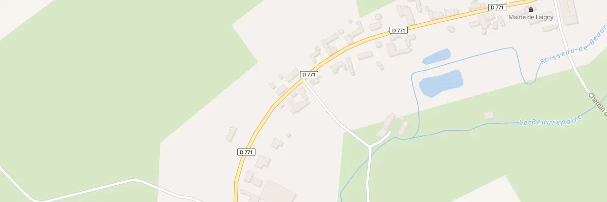Plan du 21 Rue de Voulpaix à Laigny