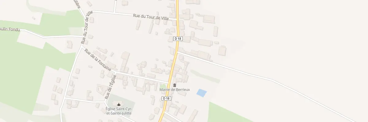 Plan du 26 Rue Principale à Berrieux