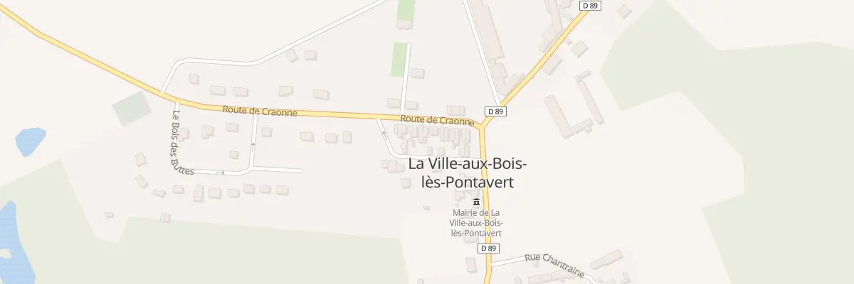 Plan du 15 Rte de Craonne à La Ville-aux-Bois-lès-Pontavert