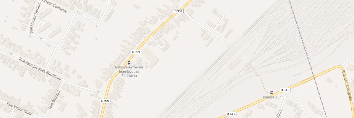 Plan du 106 Rue de Maubeuge à Aulnoye-Aymeries
