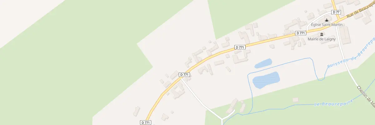 Plan du 26 Rue de Voulpaix à Laigny