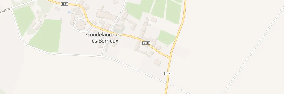 Plan du 9 Rue Mal Leclerc de Hauteclocqu à Goudelancourt-lès-Berrieux