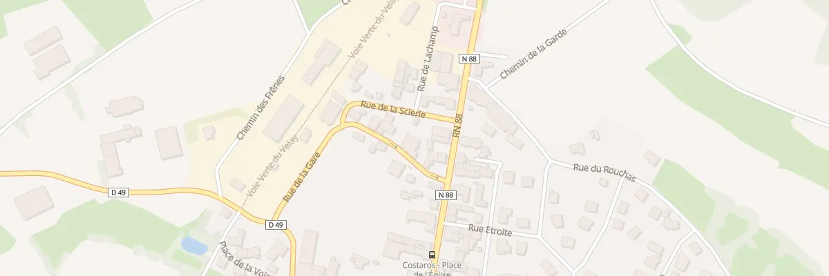 Plan du 5098 Le Bourg à Costaros