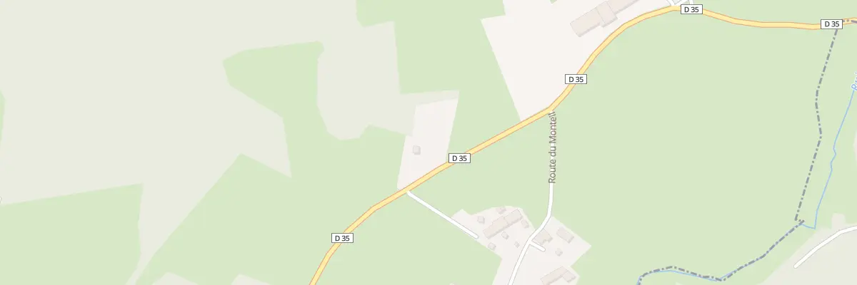 Plan du 5175 Le Monteil à Chomelix