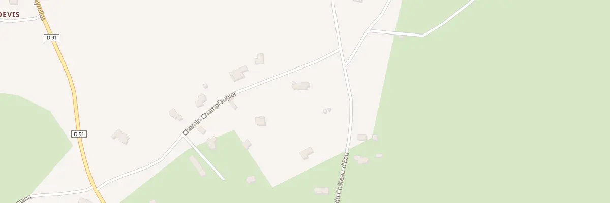 Plan du 10 Che Champfaugier à Craponne-sur-Arzon