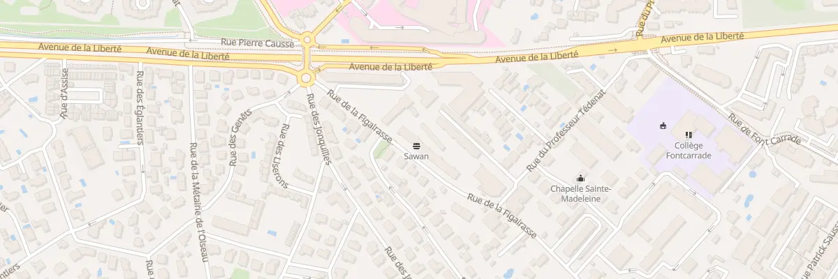 Plan du 15 Rue de la Figairasse à Montpellier