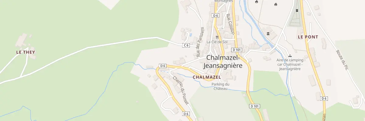 Plan du 3 Rue de la Cime à Chalmazel-Jeansagnière