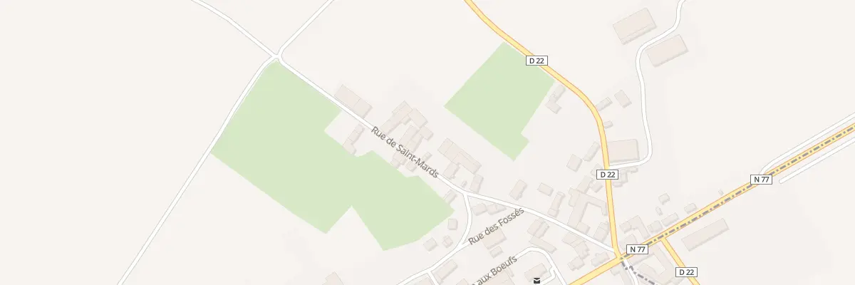 Plan du 11 Rue de Saint-mards à Villeneuve-au-Chemin