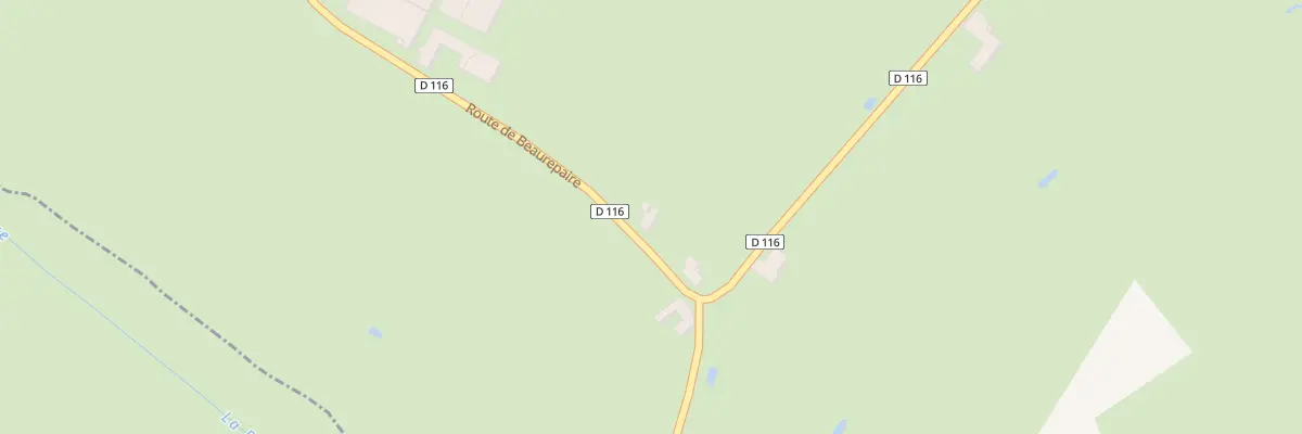 Plan du 54 Rte de Beaurepaire à Floyon