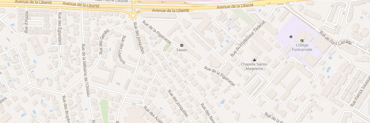 Plan du 16 Rue de la Figairasse à Montpellier