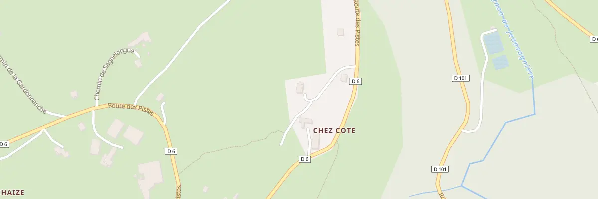 Plan du 100 Che de la Croix de Lafaye à Chalmazel-Jeansagnière