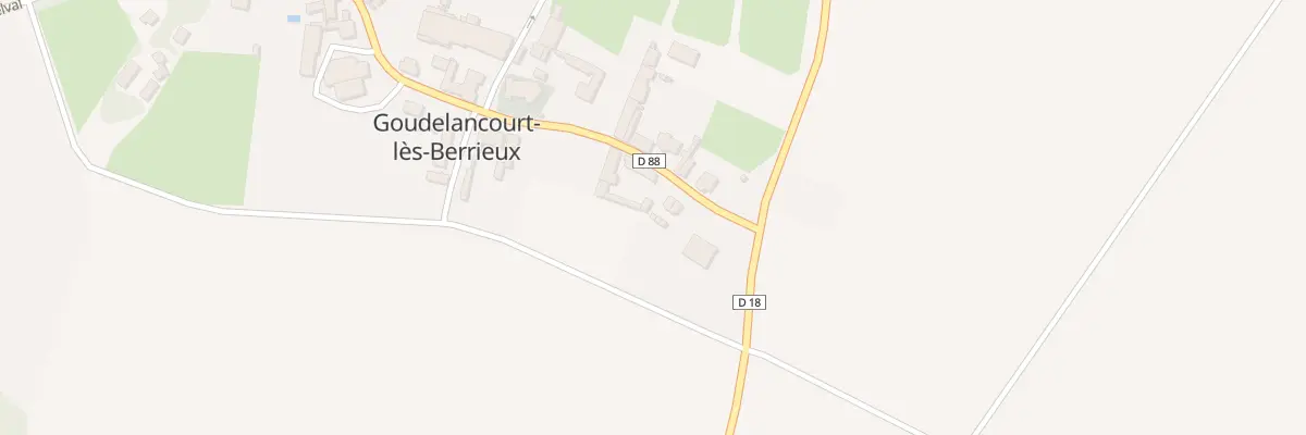 Plan du 7 Rue Mal Leclerc de Hauteclocqu à Goudelancourt-lès-Berrieux