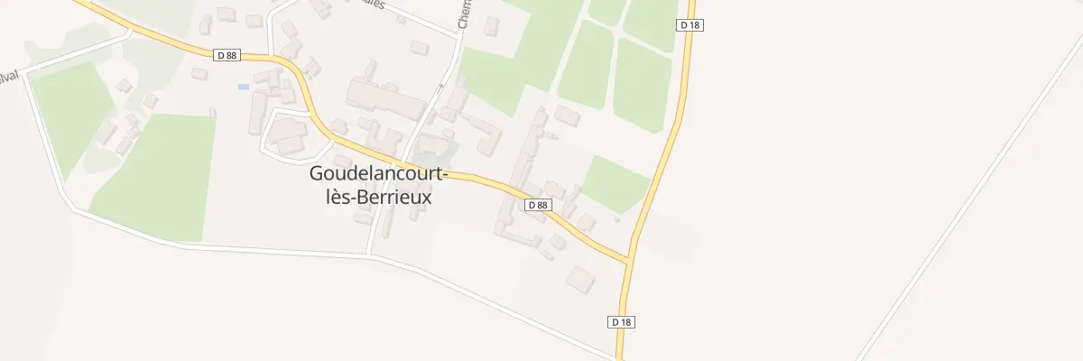 Plan du 4 Rue Mal Leclerc de Hauteclocqu à Goudelancourt-lès-Berrieux