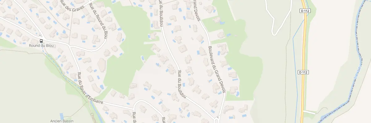 Plan du 200 Rue du Boulidou à Saint-Clément-de-Rivière