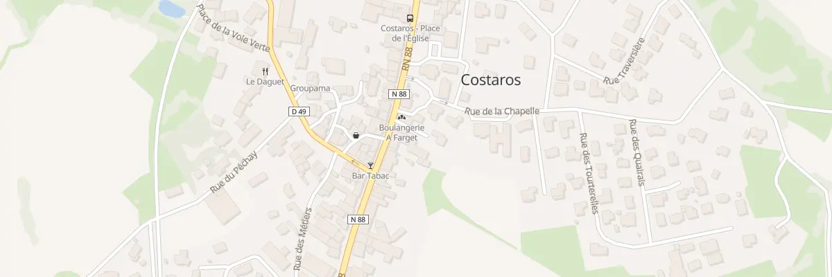 Plan du 2 Imp du Martin Pêcheur à Costaros