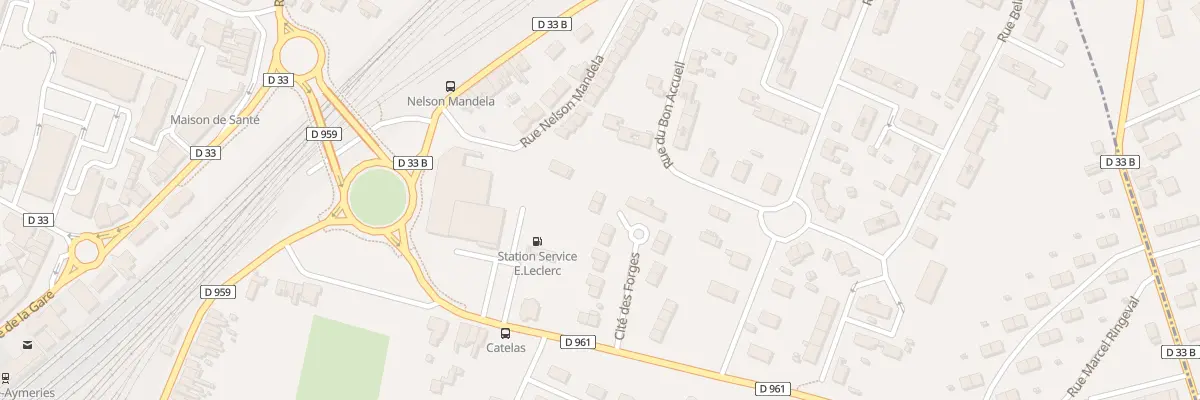 Plan du 9 Cité des Forges Rue Catelas à Pont-sur-Sambre