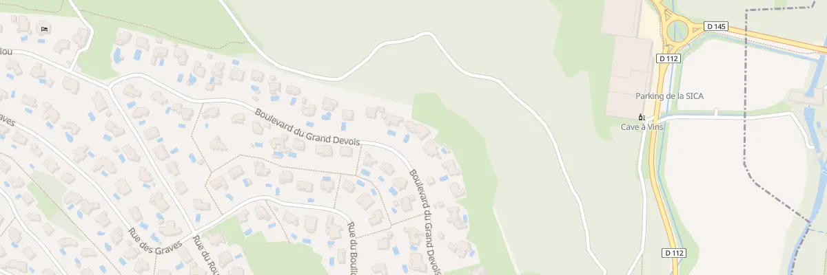 Plan du 588 Bd du Grand Devois à Saint-Clément-de-Rivière