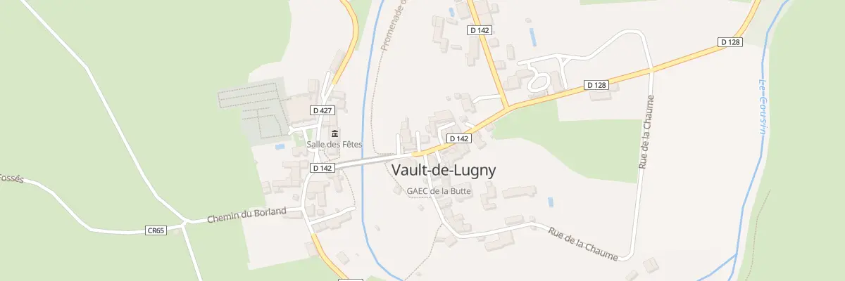 Plan du 5 Rue du Pont à Vault-de-Lugny