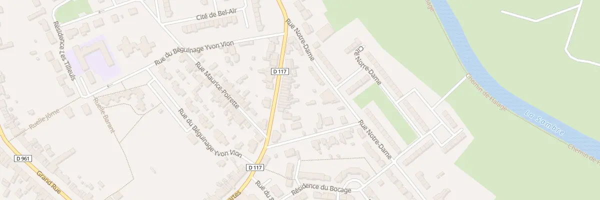 Plan du 88 Rue de Quartes à Pont-sur-Sambre