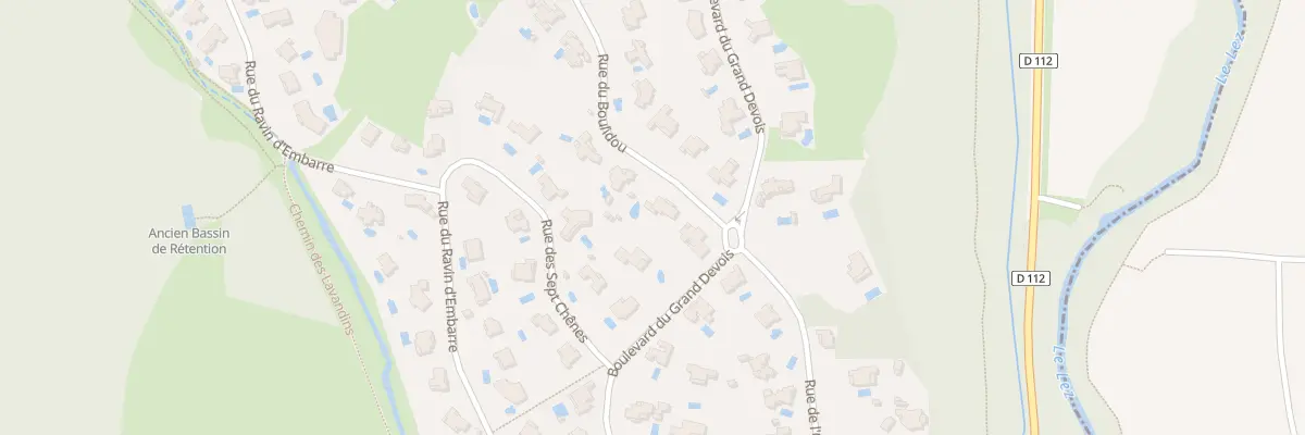Plan du 38 Rue du Boulidou à Saint-Clément-de-Rivière