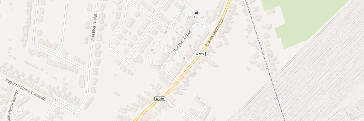 Plan du 131 Rue de Maubeuge à Aulnoye-Aymeries