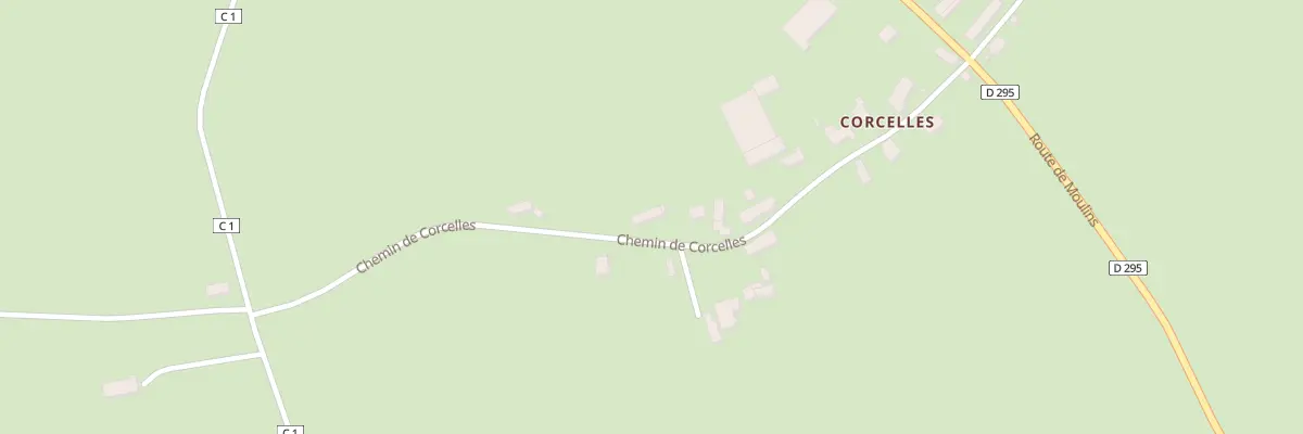 Plan du 309 Che de Corcelles à Préporché