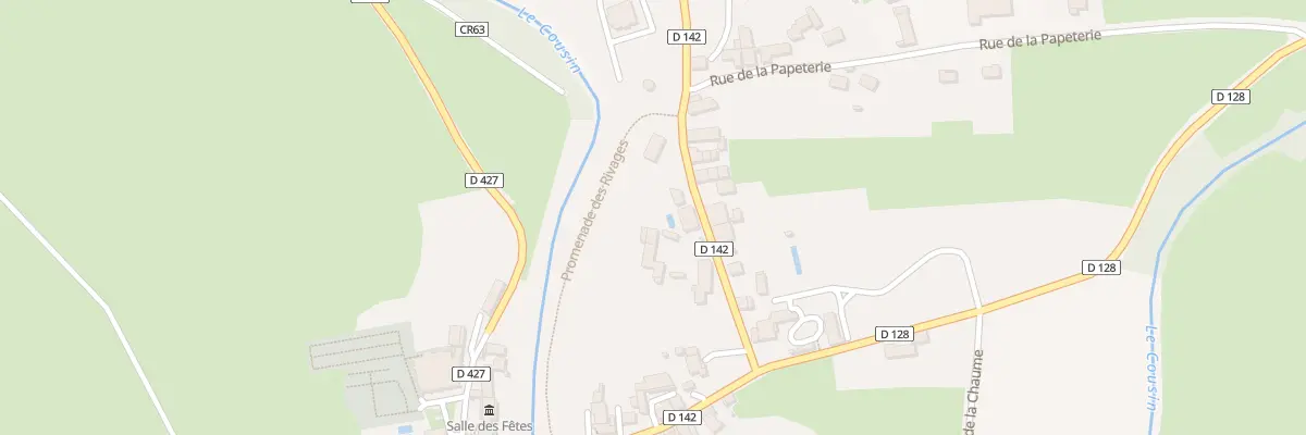 Plan du 11 Rue du Colombier à Vault-de-Lugny