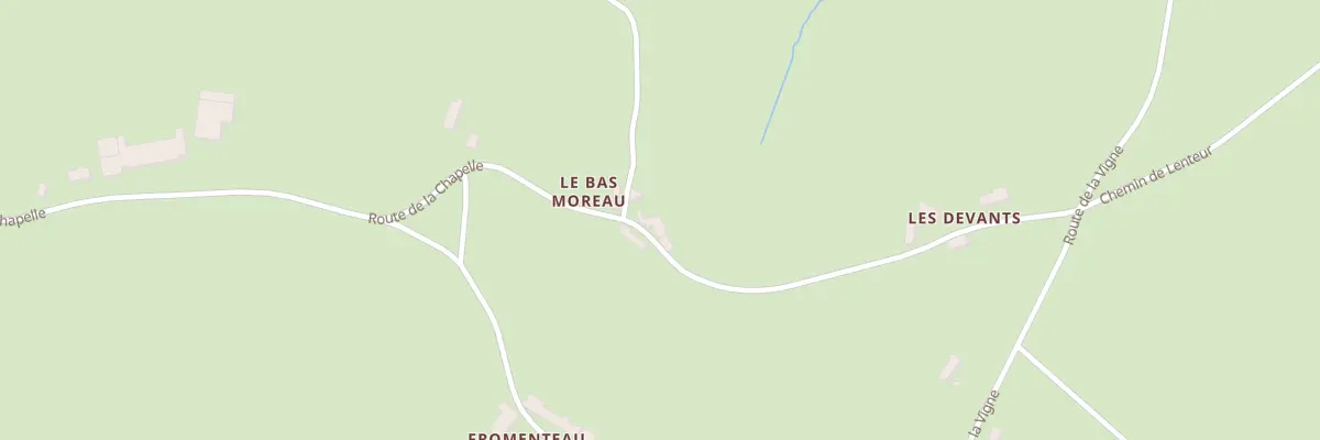 Plan du 17 Rte de la Chapelle à Ternant