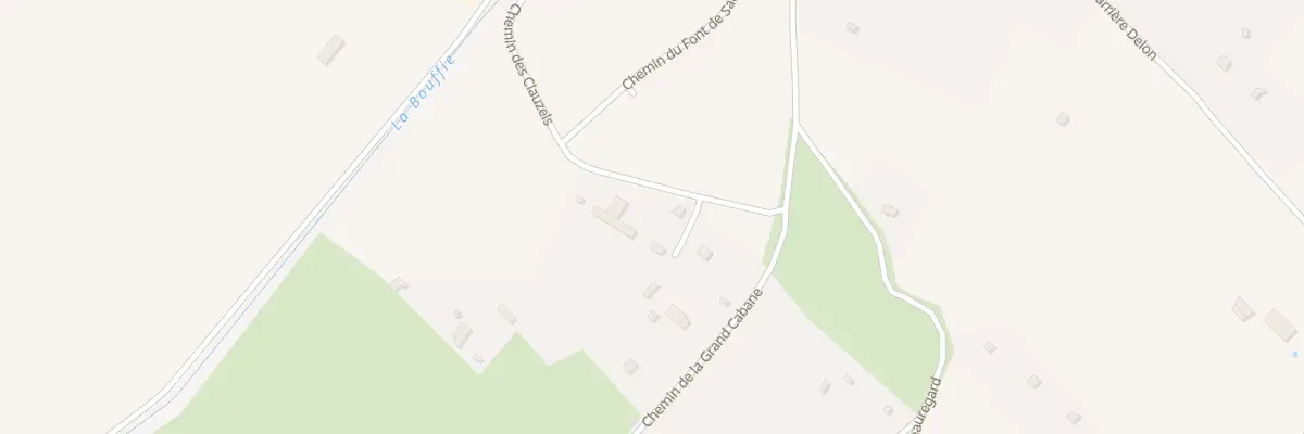 Plan du 6214 La Font du Sauze Ouest à Villeneuve-lès-Maguelone