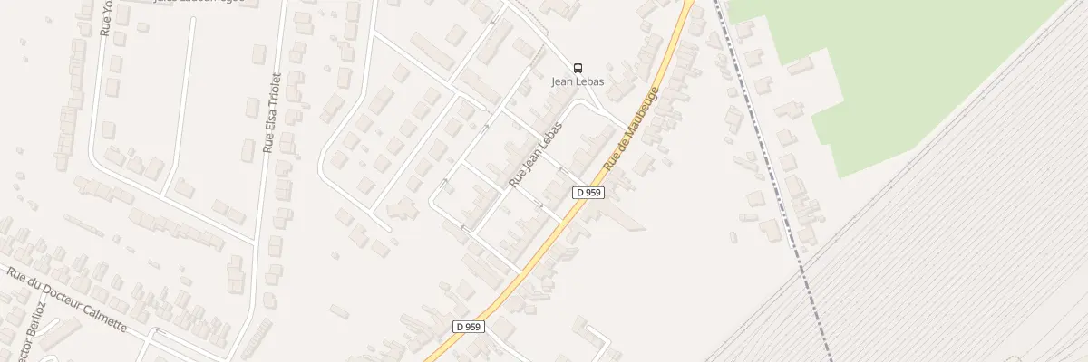 Plan du 135 Rue de Maubeuge à Aulnoye-Aymeries