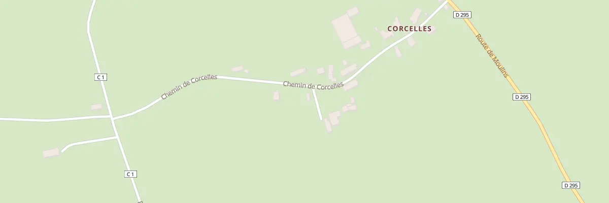Plan du 330 Che de Corcelles à Préporché