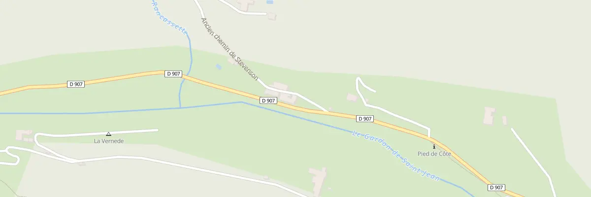 Plan du 575 Pied des Costes à Saint-Jean-du-Gard