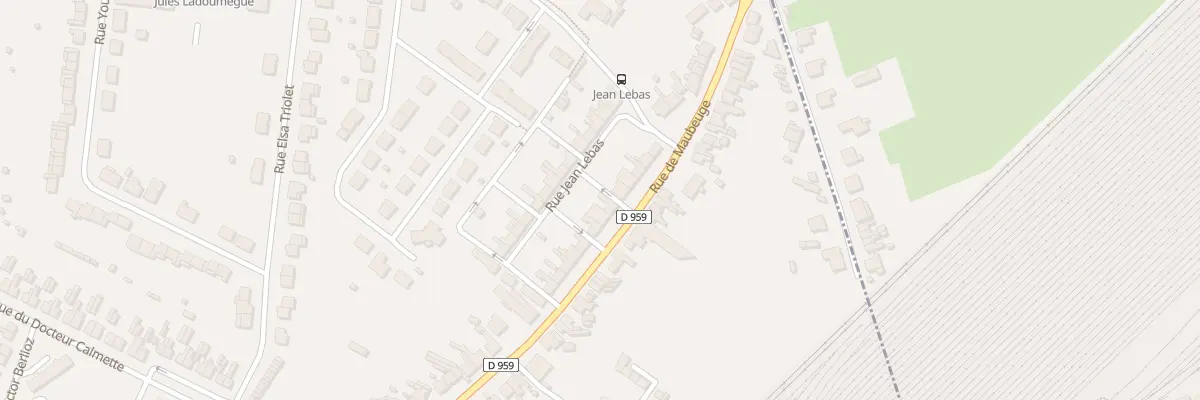Plan du 137 Rue de Maubeuge à Aulnoye-Aymeries