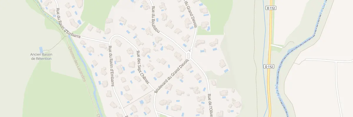 Plan du 92 Bd du Grand Devois à Saint-Clément-de-Rivière